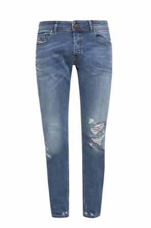 Jeansy z przetarciami 'sleenker', zdjęcie 1 Jeansy z przetarciami 'sleenker' od Diesel